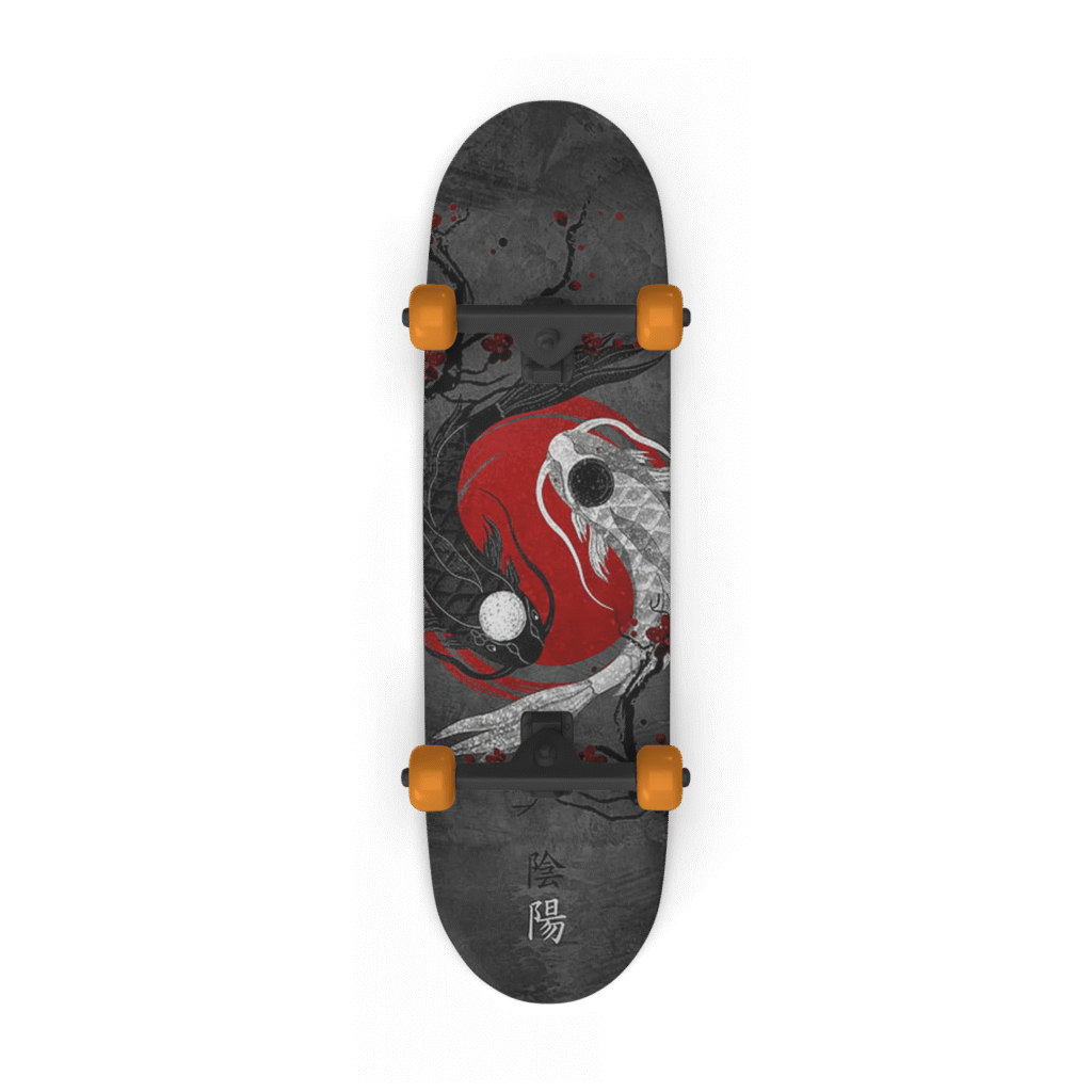 Yin Yang Skateboard